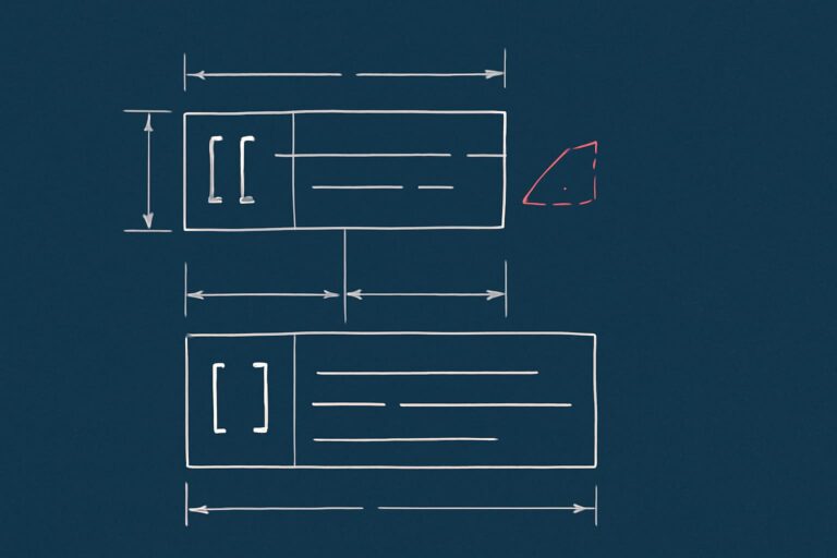 Editorial illustration in blueprint-schematic style depicting a reference string preserved byte-for-byte through pretty-printing with normalization traps