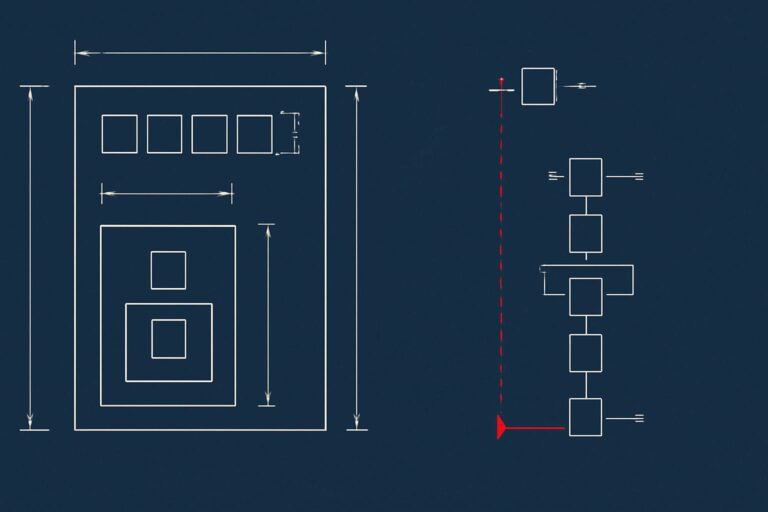 Editorial illustration in blueprint-schematic style depicting a Bundle preserving key and array order with explicit canonical sort as a separate path